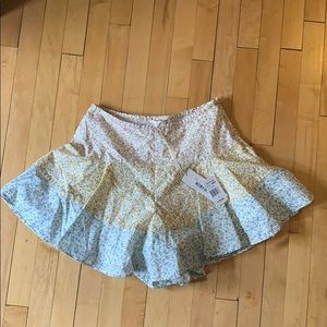 Pastel colored poofy shorts